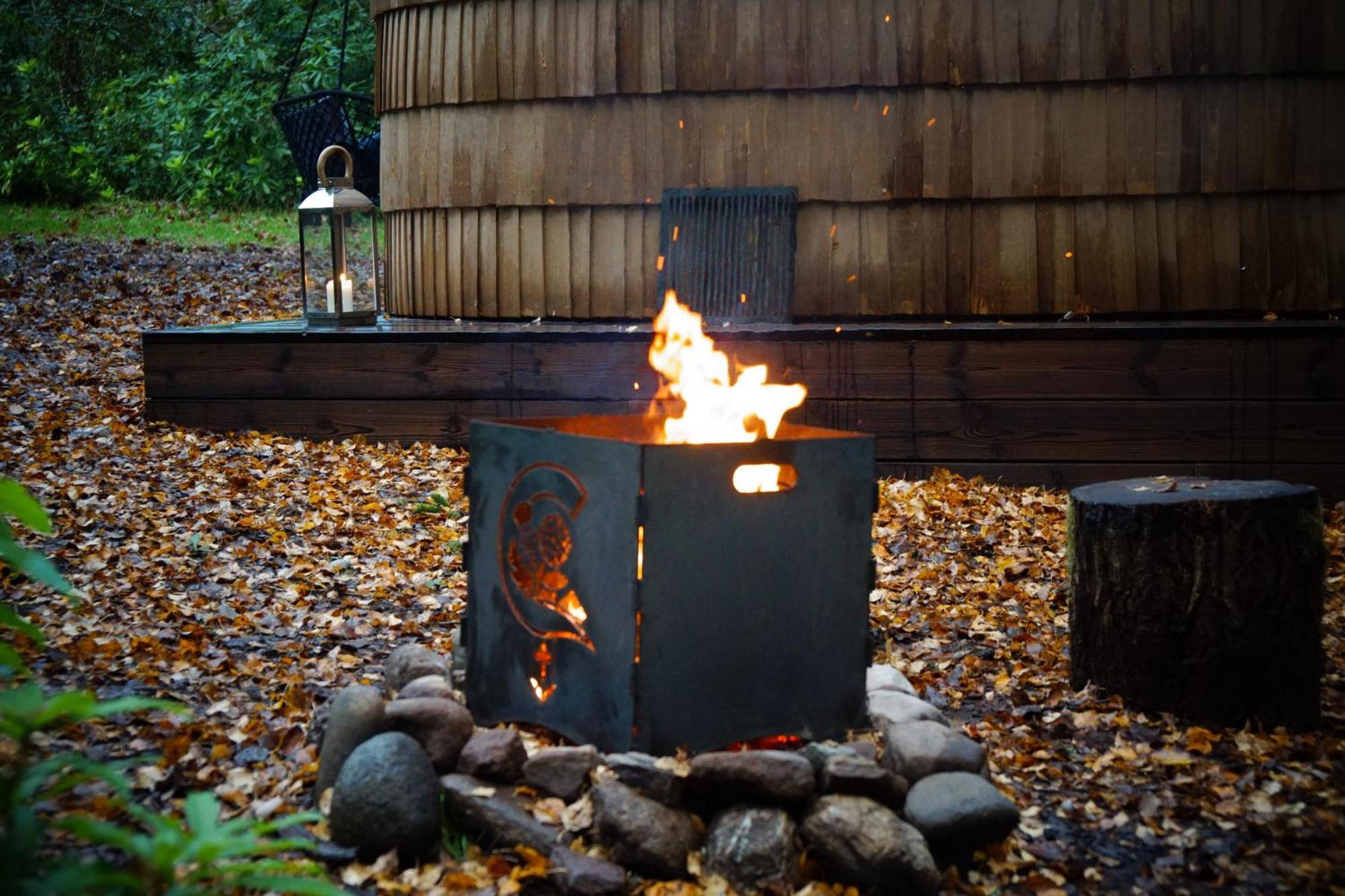 Luxury Woodland Lodge Retreat At Culdees Castle Crieff Zewnętrze zdjęcie