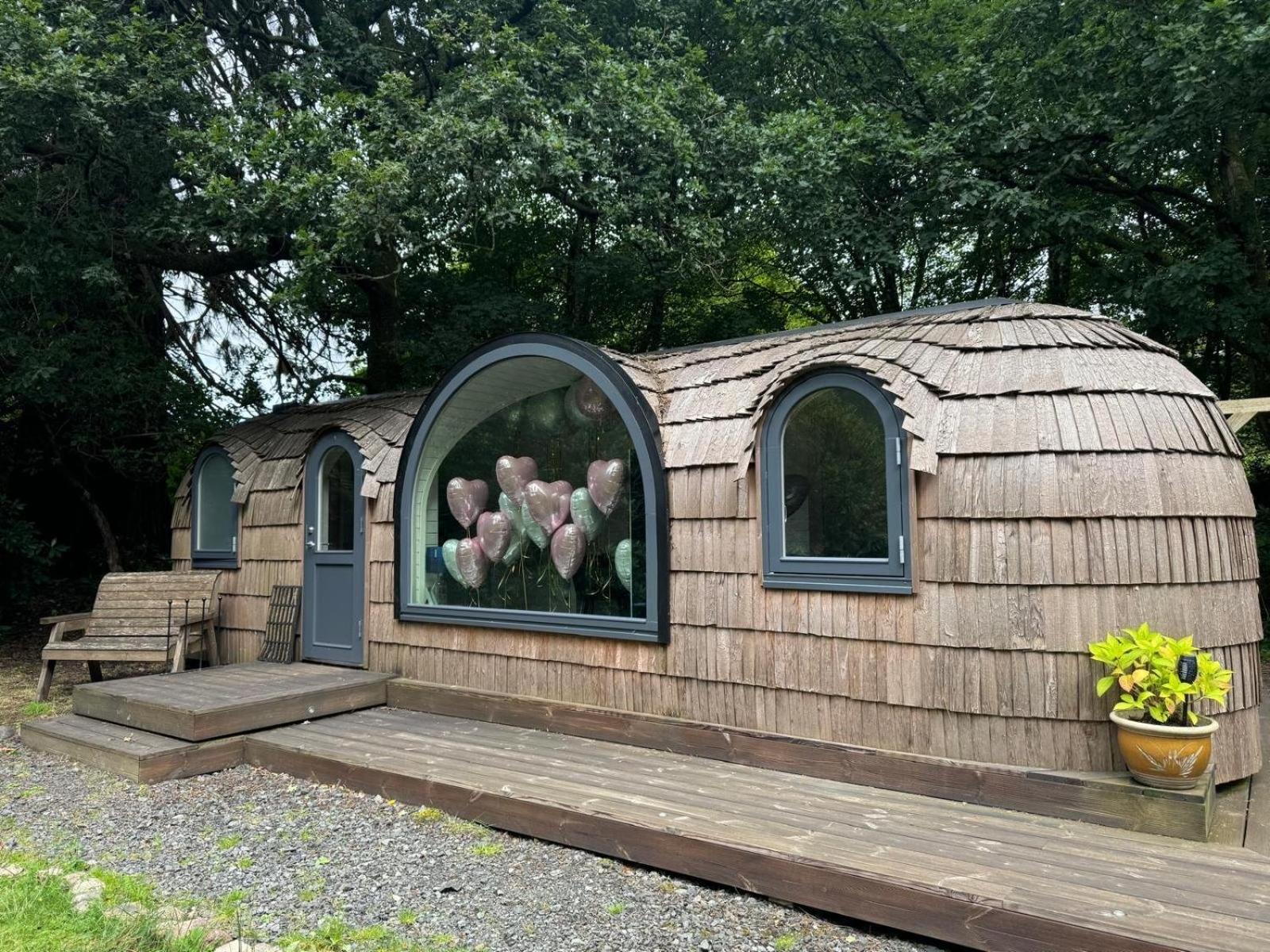 Luxury Woodland Lodge Retreat At Culdees Castle Crieff Zewnętrze zdjęcie
